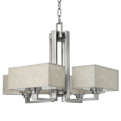 Quattro Single-Tier Chandelier by Fredrick Ramond - Starlight Lighting USA and Canada